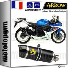 pot echappement approuve noir c thunder arrow pour suzuki gsx-r 600 ie 2012 12