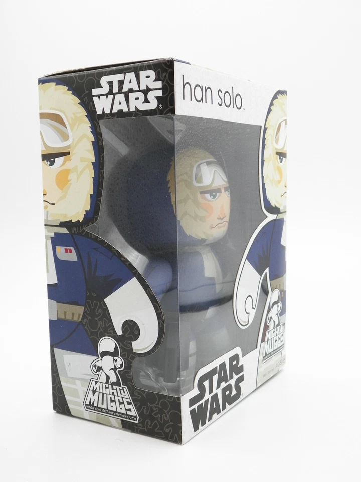 Hasbro Mighty Muggs HAN SOLO Hoth Outfit Star Wars Figura Nuevo Foto 2 de 4