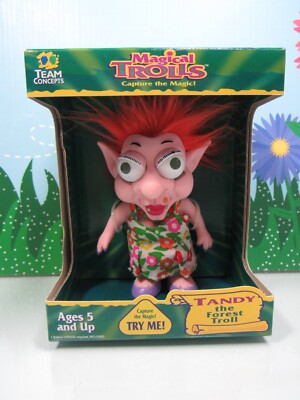 TANDY THE FOREST MAGICAL TROLL (#1) - 5'' Team Concepts -NEW IN BOX - Very Rare