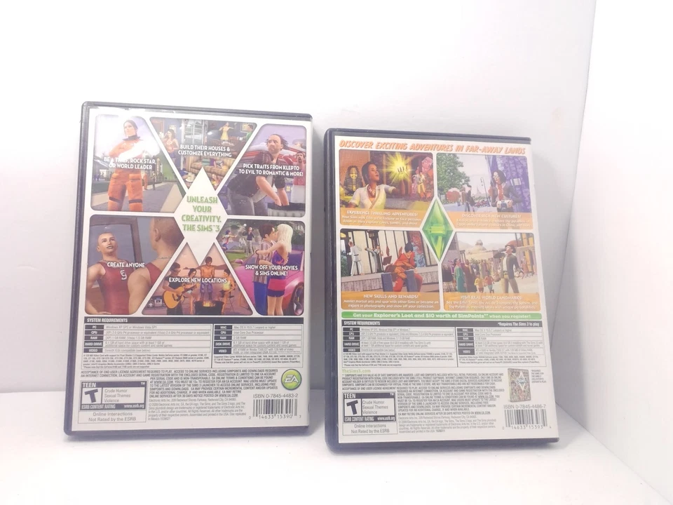 Sims 3 PC Game 2009 + World Adventures Expansion Pack - Image 3 of 4