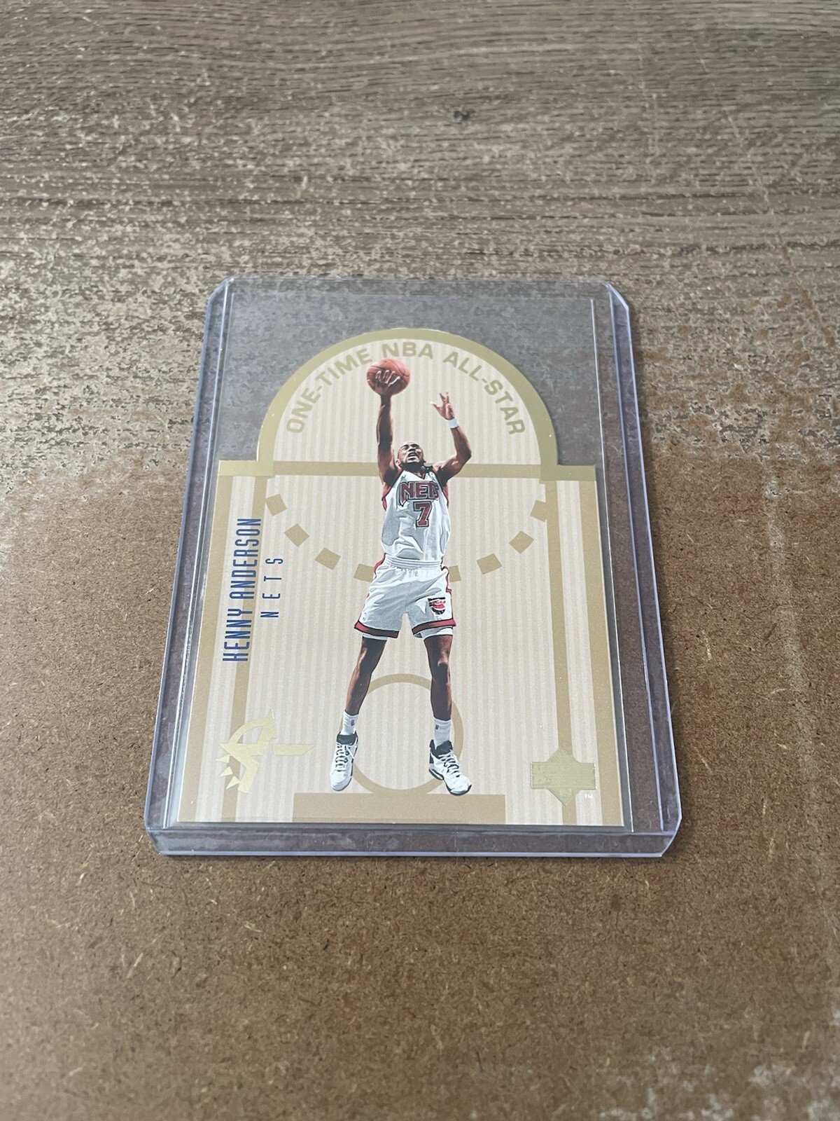 1993-94 Upper Deck SE Die-Cut All Star #E9 Kenny Anderson Rare Insert SP - NETS