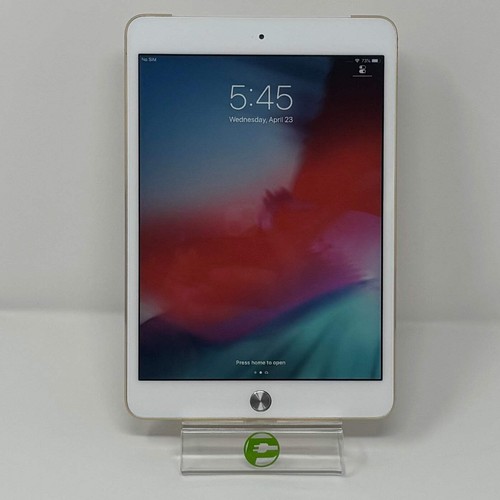 Unlocked Apple iPad Mini 3rd Gen 16GB 12.5.4 GOLD MH0K2LL/A