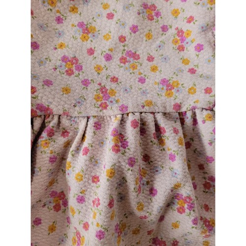 Zara Girls Floral Pink Dress with Ruffles size 4-5 year old #5 - Picture 3 of 4