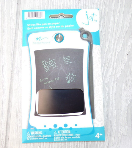 Tableta de escritura LCD reutilizable Boogie Board Jot 4,5 bolsillos azul azulado - Imagen 6 de 6