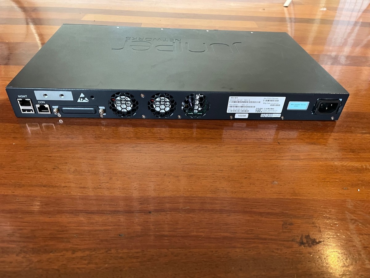 Juniper EX Series EX2200-48P-4G 48-Port 10/100/1000 Base-T Gigabit