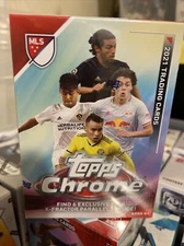 2021 Topps Chrome MLS Soccer - Factory Sealed - Blaster Box 