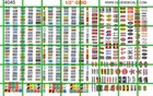 4045 DAVE'S DECALS HO SCALE 1:87 Automotive US License, racing decals water slid