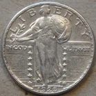 1926 Standing Liberty Quarter 25c AU as Pictured L