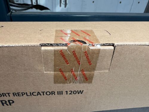 Toshiba Hi-Speed Port Replicator III 120W Modelo PA5116U-1PRP Negro - Imagen 2 de 3