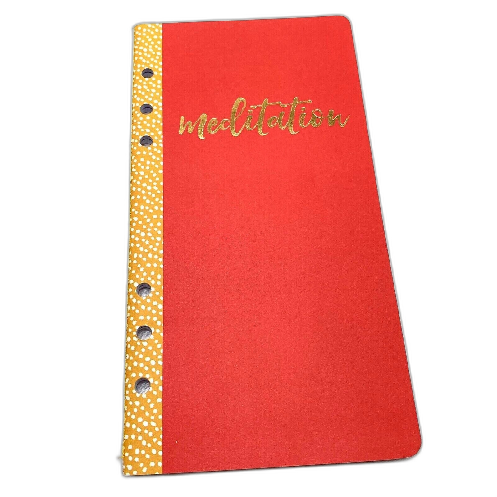 Faith-Based Bible Journal Insert with 6-Ring Binder for Meditation  