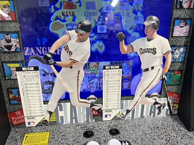 1991 Action Images Will Clark & Matt Williams Giants Stand-Ups