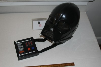 STAR WARS DARTH VADER Talking VOICE CHANGER Helmet 2004 Hasbro Untested | eBay