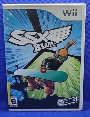 SSX Blur - Nintendo Wii - Snowboarding Video Game - Wii SSX Snow Board Fast Ship