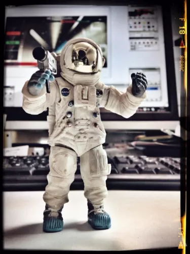APOLLO FIRST MOON LANDING ACTION FIGURES COLLECTION MODEL ASTRONAUTS CAMERA - Picture 2 of 6