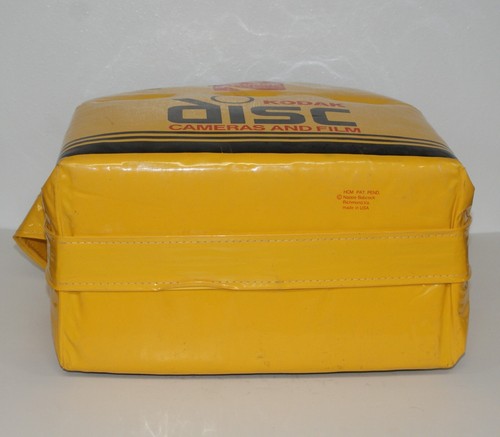 Vintage 1980’s Yellow Kodak Disc Cameras and Film Carrying Case Insulated - Picture 8 of 8