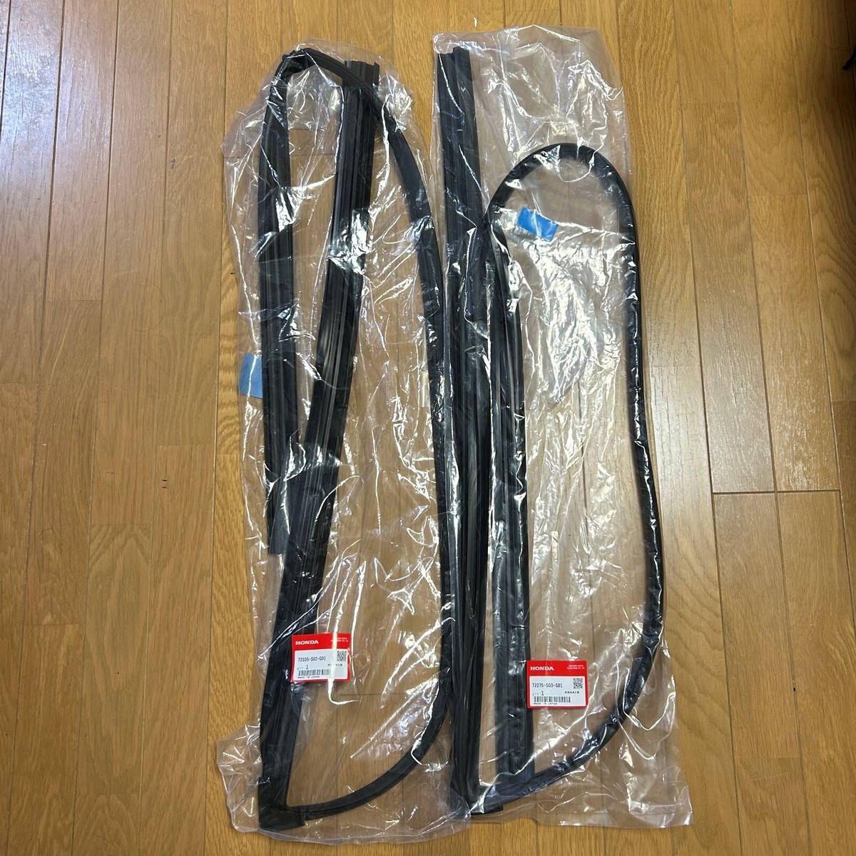 ^o^ NEW】Honda Genuine 1996-2000 Civic EK Door Weatherstrip R& L