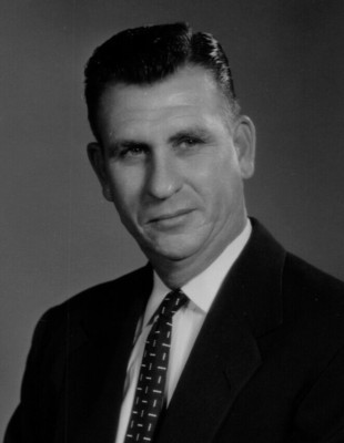 6K Photograph 1960's Handsome Older Man Head Shot ID Photo Portrait 4X5