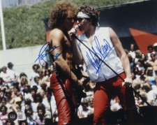 Mike Reno Paul Dean Loverboy Get Lucky Keep It Up Signed 8x10 Photo Beckett  A1