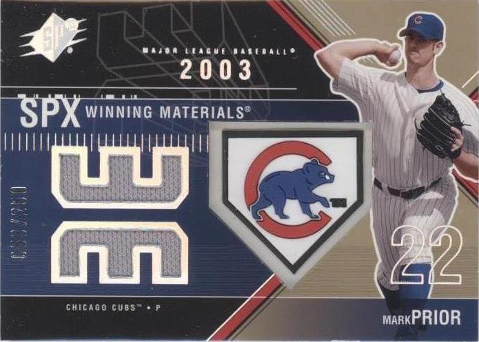 2003 SPx - Mark Prior #WM-MA1 - 1 of 1