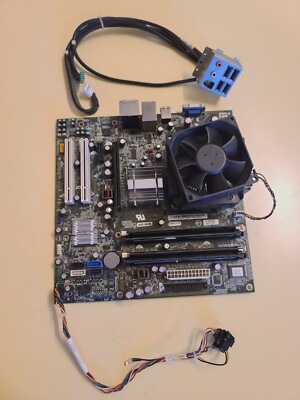 Dell motherboard Foxconn 0RY007 G33M02 Core Duo CPU 4GB RAM