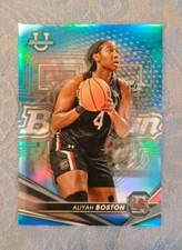 2022-23 Bowman's Best University Blue Refractor Aliyah Boston /150 Indiana Fever