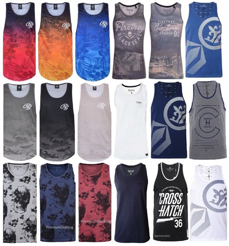 Mens Crosshatch Firetrap Duke Vest 