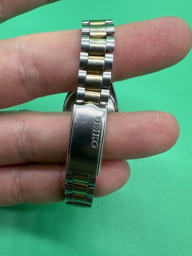 SEIKO Automatic Day/Date Silver/Gold Tone Ladies Watch 2906-0889 - Picture 10 of 14