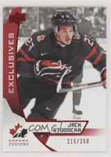 2019 Upper Deck Team Canada Juniors Exclusives 215/250 Jack Studnicka #29 rb0