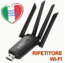 Adattatore USB WiFi 600Mbps Dual Band Con Antenna Esterna - Amplificatore Segnale