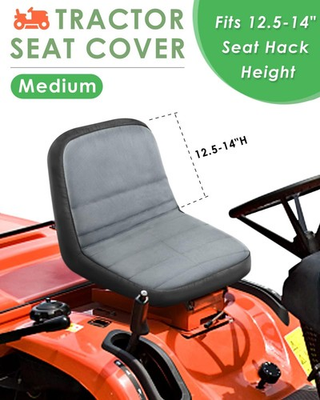 #ad Universal Medium Lawn Mower Seat Cover Riding Garden Tractor Classic Craftsman $26.84