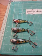 Vintage Baby Johnny Rattler Lures Spotted Ape Topwater New 2 1/2 Inch
