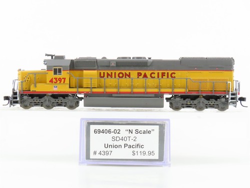 Escala N Intermountain 69406-02 UP Union Pacific SD40T-2 Diesel Loco #4397 | Zustand: Used