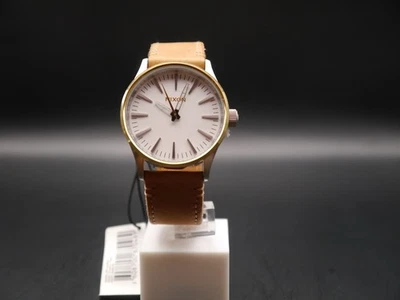 NIXON The Sentry 38 Leather Gold / Cream / Tan - Bild 1 von 4