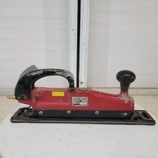Central Pneumatic 280 Straight Line Air Sander Tested Working Long Board