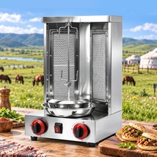 LPG Gyros Rotisserie Grill Doner Kebab Gas Shawarma Grill Machine Roast Chicken