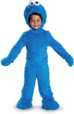 Disguise Cookie Monster Extra Deluxe Plush Costume, Small 2T