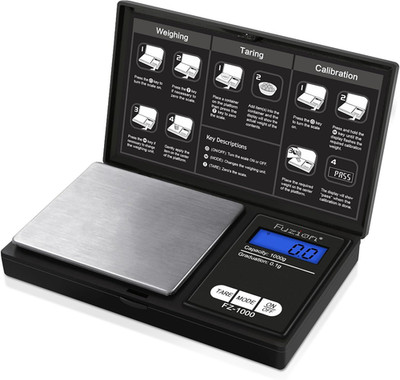 Digital Pocket Gram Scale 1000G/0.1G, Small Digital Scales Grams Ounces Grains,