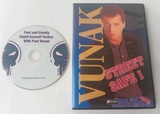 Street Safe 1, Threat Response, Fast/Deadly Rapid Assault Tactic DVDs Paul Vunak