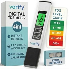 Instant 4-In-1 TDS Meter Digital Water Tester for Drinking Water  Accurate