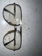 Vintage Aviator Marcolin/Marchon 900/GE GEP Gold Plated Glasses Frame Italy