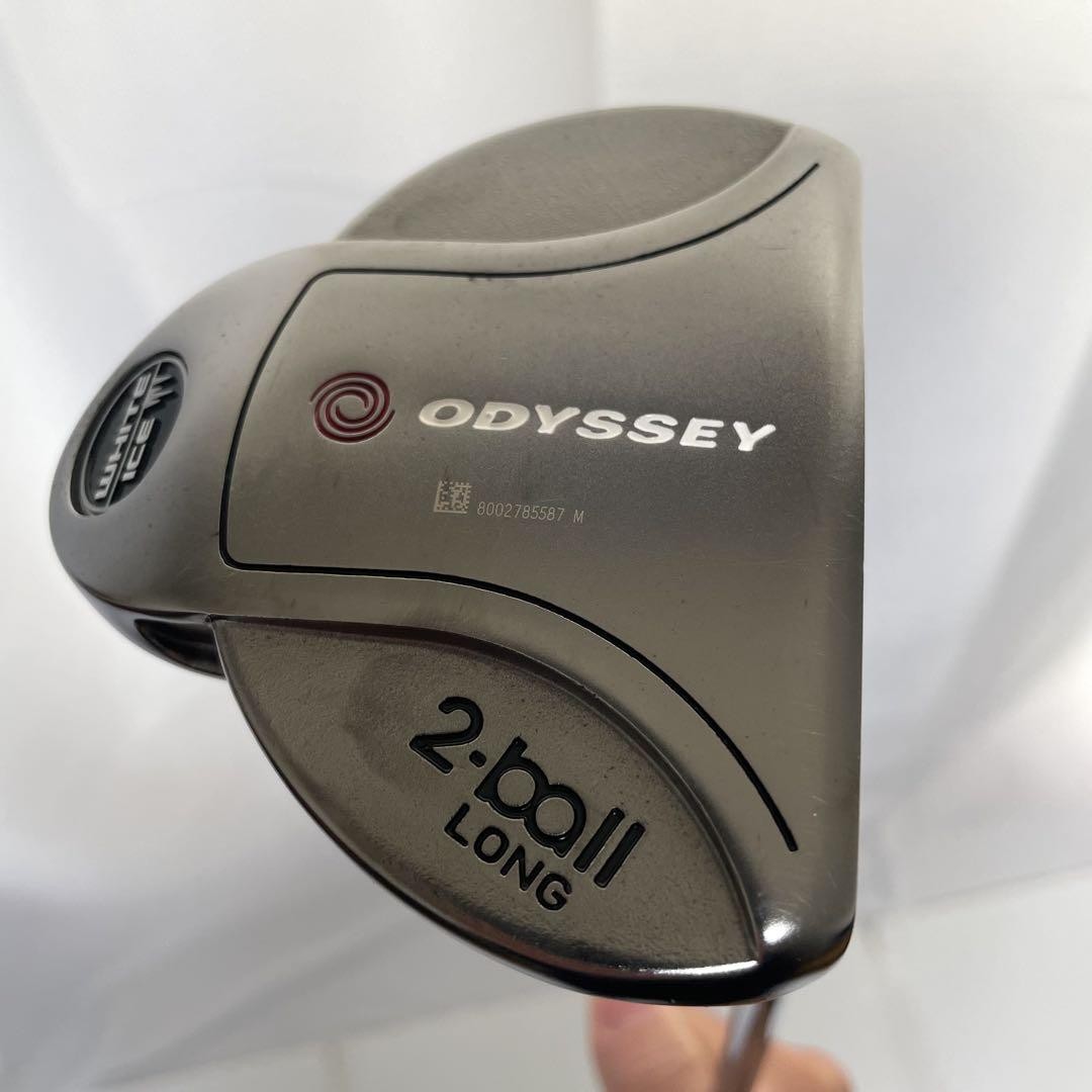 Odyssey 2-Ball White Ice 50-Inch Long Putter for Precision Putting