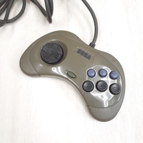 Sega Saturn white Console with 2 controllers, 5 games & memory Japanese System