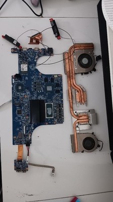 MSI Katana GF76 11UD Intel i7-11800H /RTX 3050 Ti Laptop Motherboard + Cooler