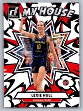 Lexie Hull 2025 Donruss WNBA #10 Indiana Fever My House