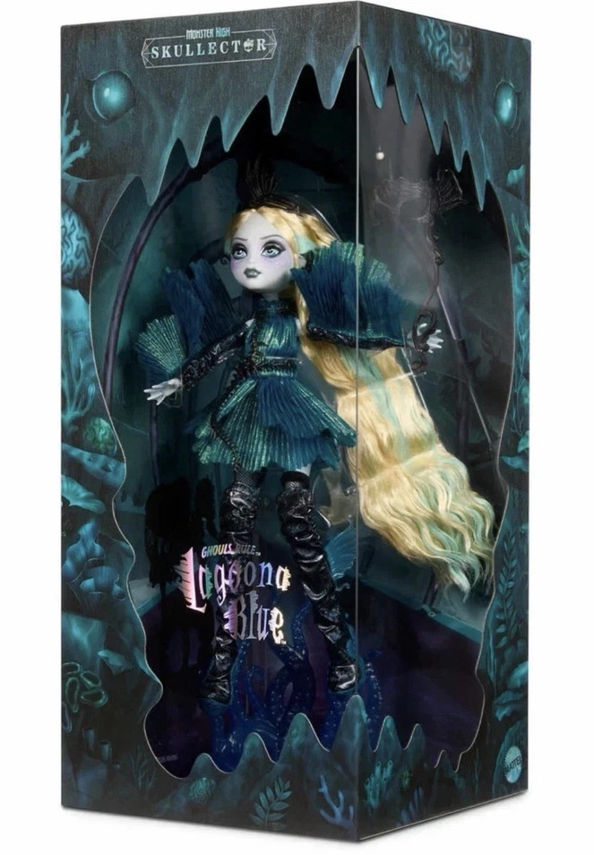 Куклы Mattel Monster High Skullector Ghouls Rule Lagoona Blue Doll Sdcc 2026 Exclusive — фото 6