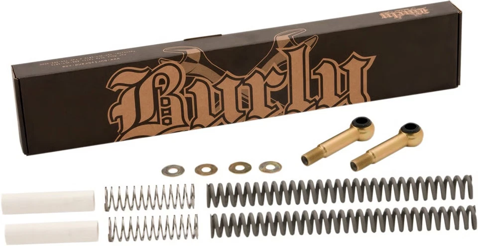 Kit de gota de suspensão Softail Slammer marca Burly, cromado compatível com 89-99 B28-1005 - Imagem 2 de 4