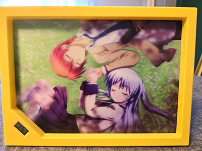 Angel Beats Rechteckiger Bilderrahmen Uhr