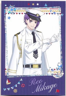 Blue Lock Mikage Reo Marine Look Art Collect Card A Aurora Foil Rare Japan Anime