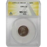 1901 Indian Head Cent MS 63 BN ANACS Penny Uncirculated SKU:I23009