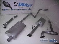 Imasaf Auspuff Kpl für Ford Transit 2.5 TD O.Kat 1994-1996|Extra Langer Radstand